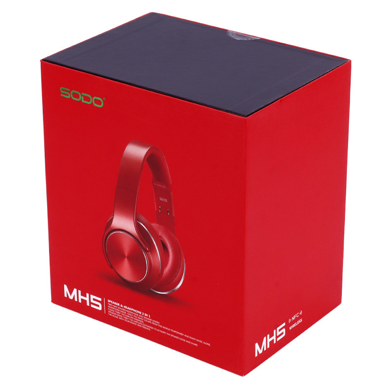 هدفون اسپیکرشو بلوتوثی رم خور SODO MH5
