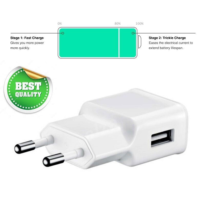 شارژر دیواری طرح Samsung 9W 2.0A پکدار + میکرو یو اس بی