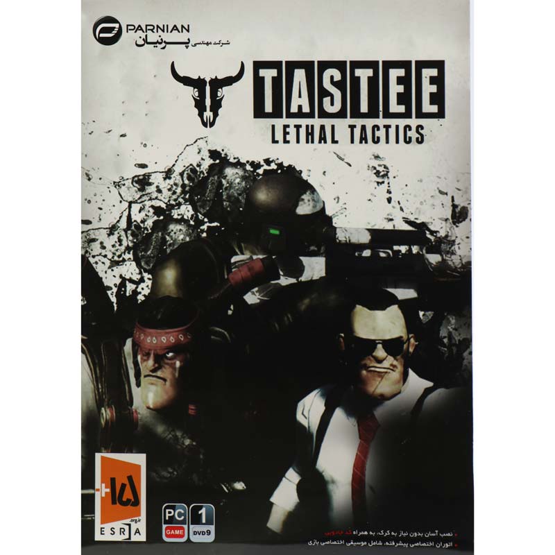 بازی TASTEE Lethal Tactics 1DVD9 پرنیان مناسب برای PC