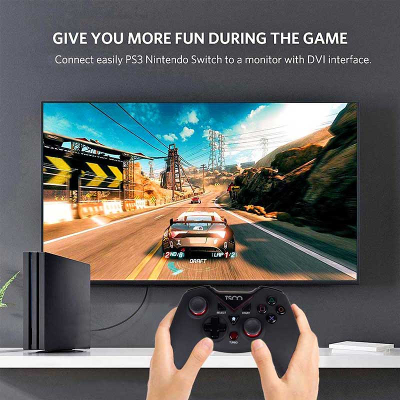 دسته بازی بی سیم تسکو TG 130W PC/PS3