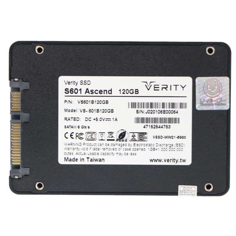 حافظه SSD وریتی Verity Ascend S601 120GB