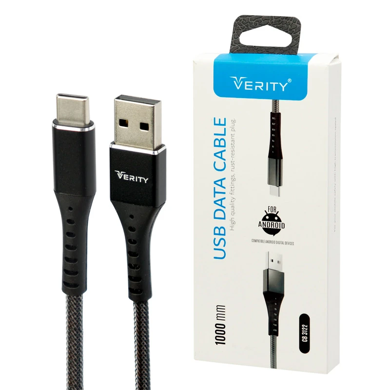 کابل Verity CB3122 Type-C 1m