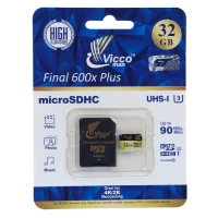 رم میکرو 32 گیگ ویکومن Vicco U3 90MB/s + خشاب