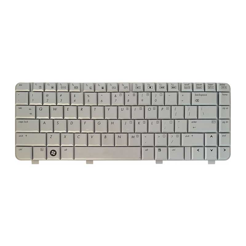 کیبورد لپ تاپ HP Pavilion DV2000 نقره ا ی