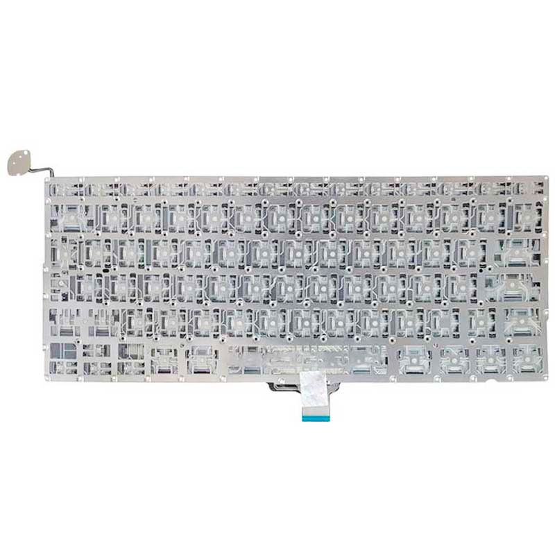 کیبورد لپ تاپ MacBook Pro A1278 اینتر بزرگ به همراه کلید پاور - مشکی