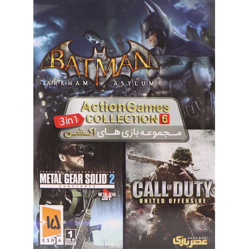 Action Games COLLECTION 6 PC 1DVD9 عصربازی