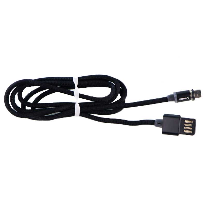 کابل میکرو یو اس بی مگنتی Arson AN-M1 1m روکش دار