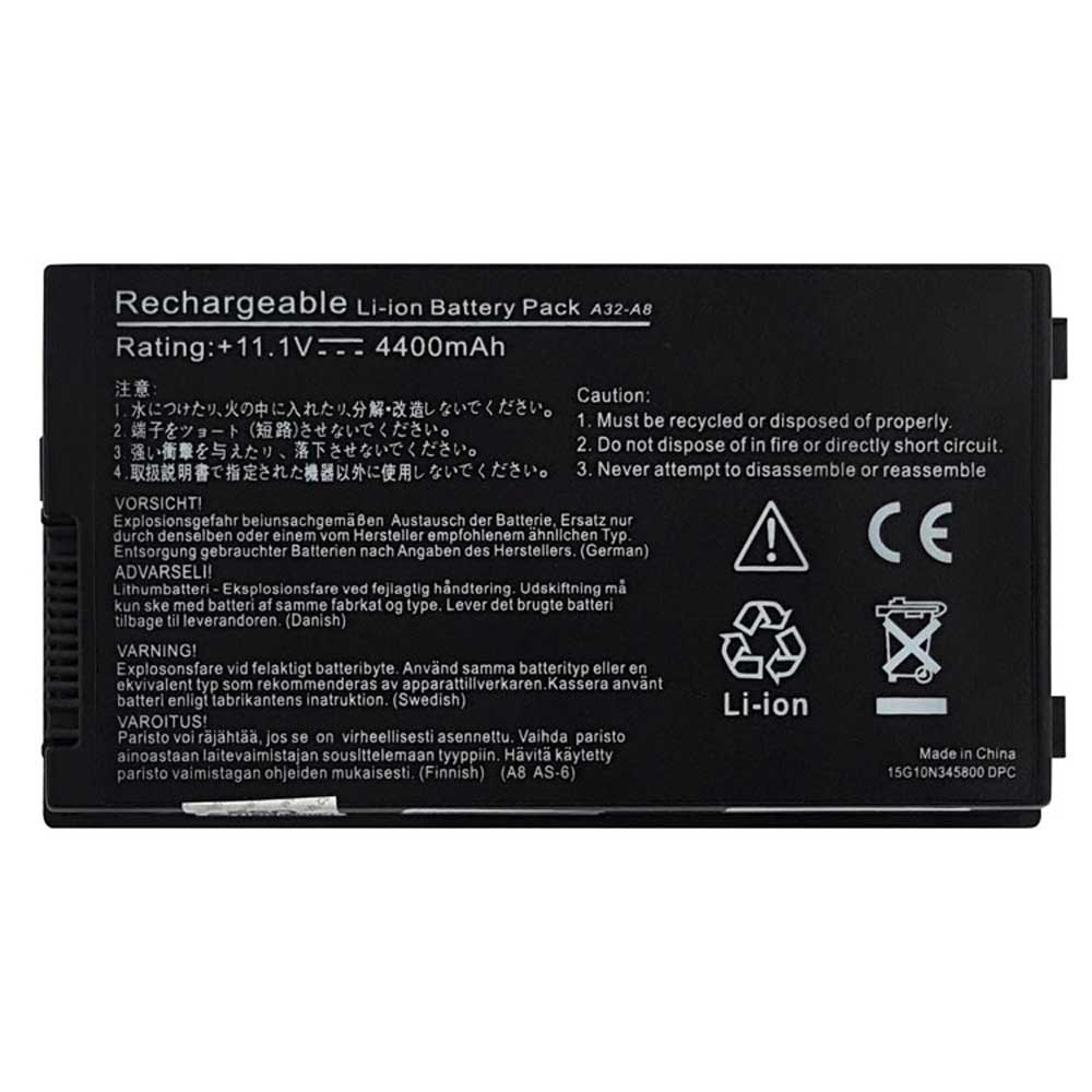 باتری لپ تاپ ایسوس Asus A8-6Cell