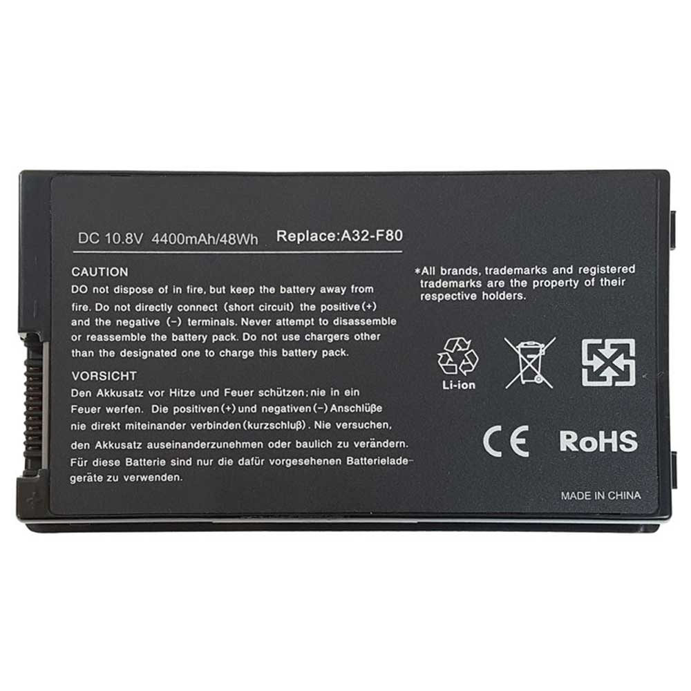 باتری لپ تاپ ایسوس Asus F80-6Cell