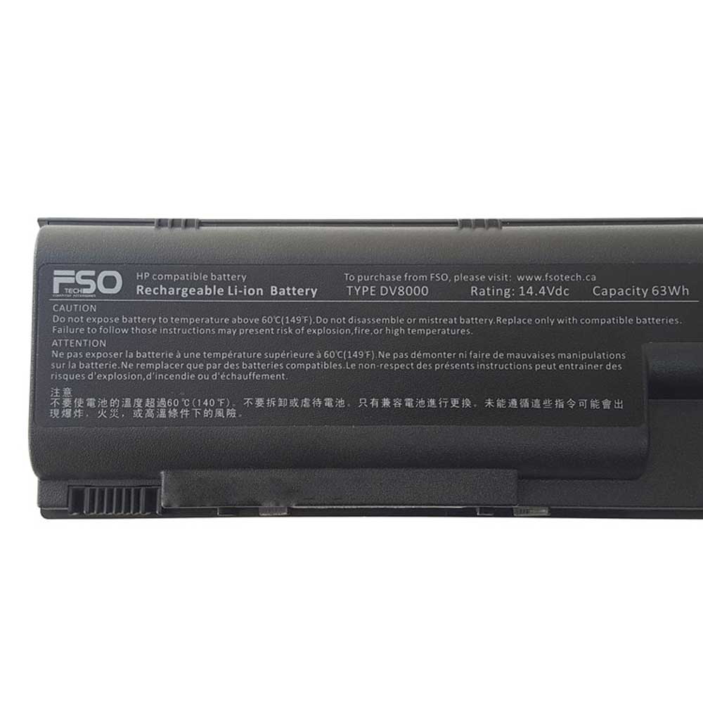 باتری لپ تاپ اچ پی hp Pavilion DV8000-6Cell