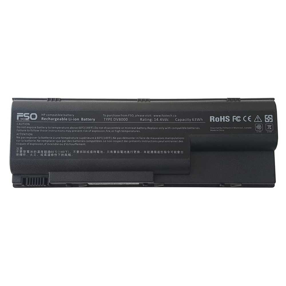 باتری لپ تاپ اچ پی hp Pavilion DV8000-6Cell