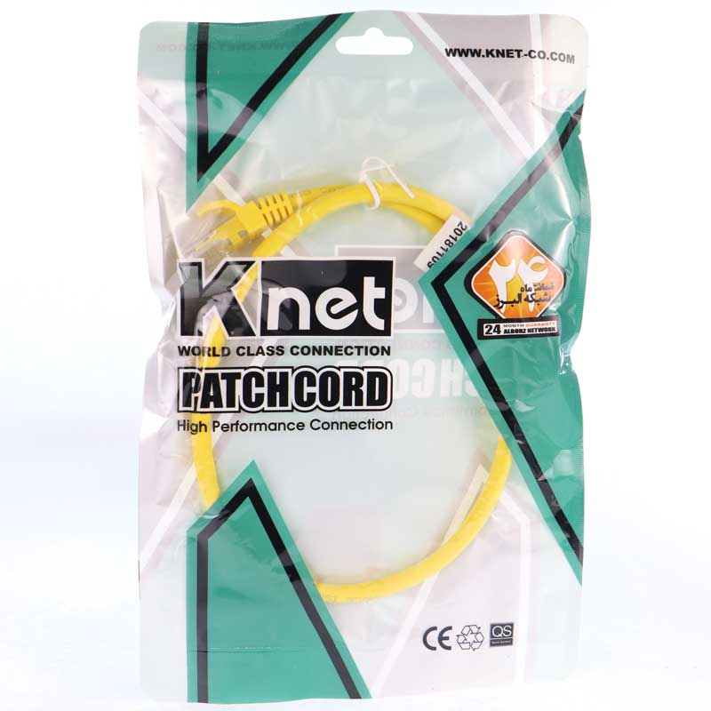 کابل شبکه K-net Cat6 50cm