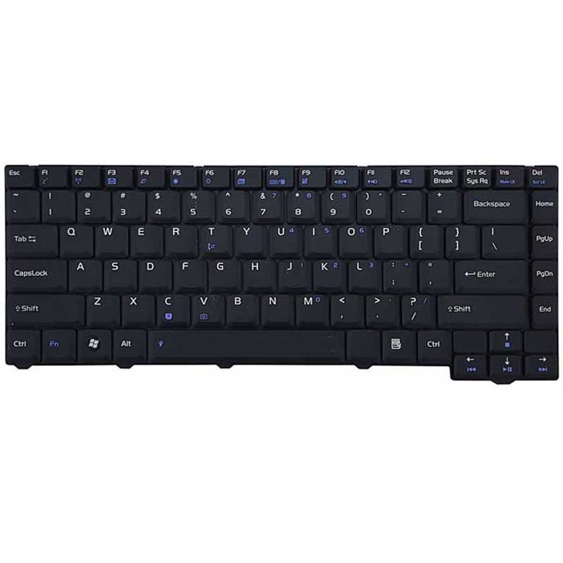 کیبورد لپ تاپ ASUS F3 24 Pin مشکی