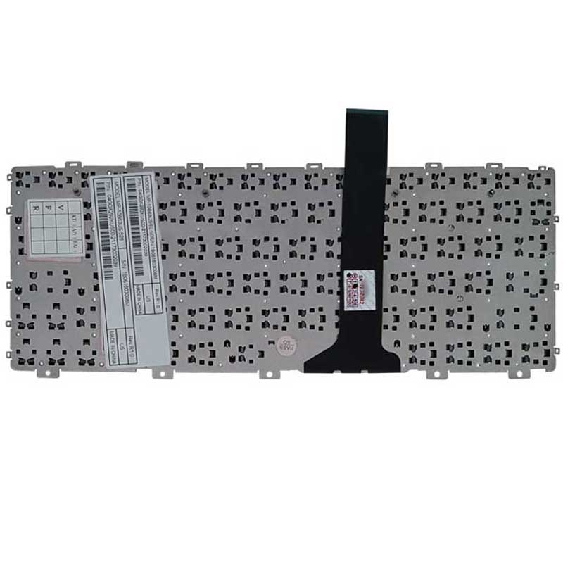 کیبورد لپ تاپ ASUS Mini1015 اینتر کوچک بدون فریم - مشکی