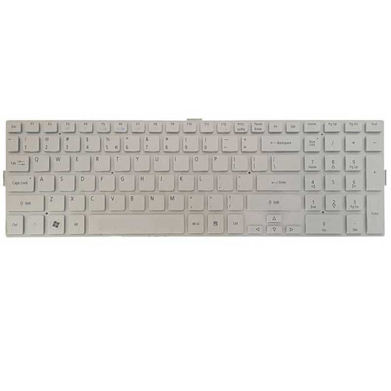 کیبورد Acer Aspire 5943 اینتر بدون فریم - نقره ای