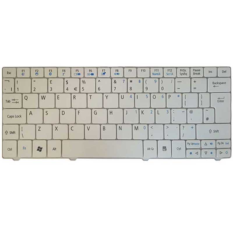 کیبورد Acer Aspire One 751 سفید