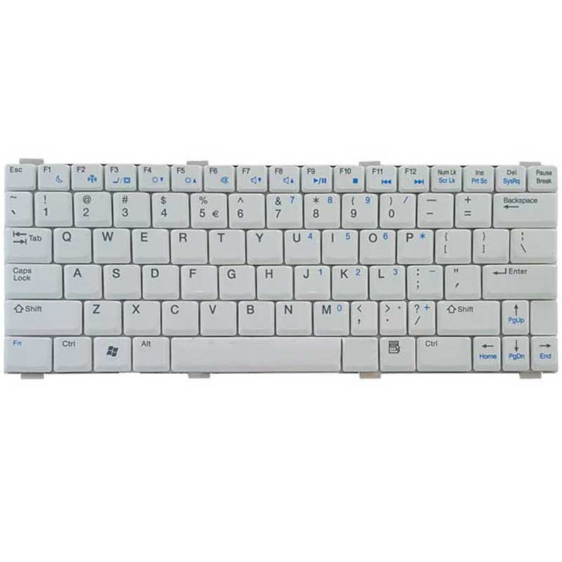 کیبورد Dell Inspiron 1200 سفید