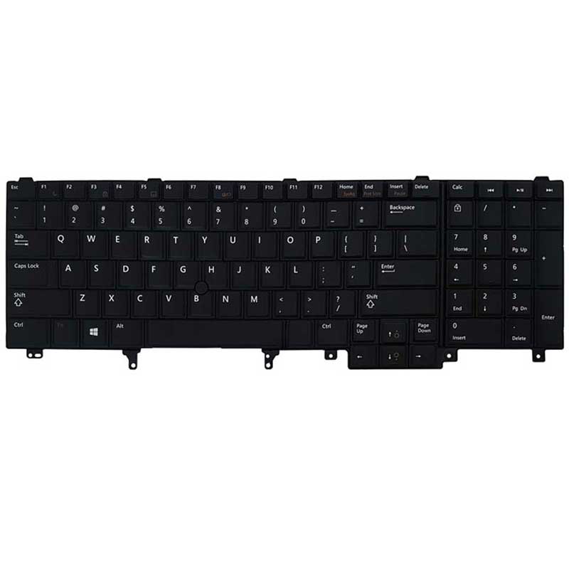 کیبورد Dell Latitude E6520 بدون بک لایت - مشکی