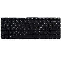 کیبورد لپ تاپ HP Compaq 14-AC اینتر کوچک بدون فریم - مشکی