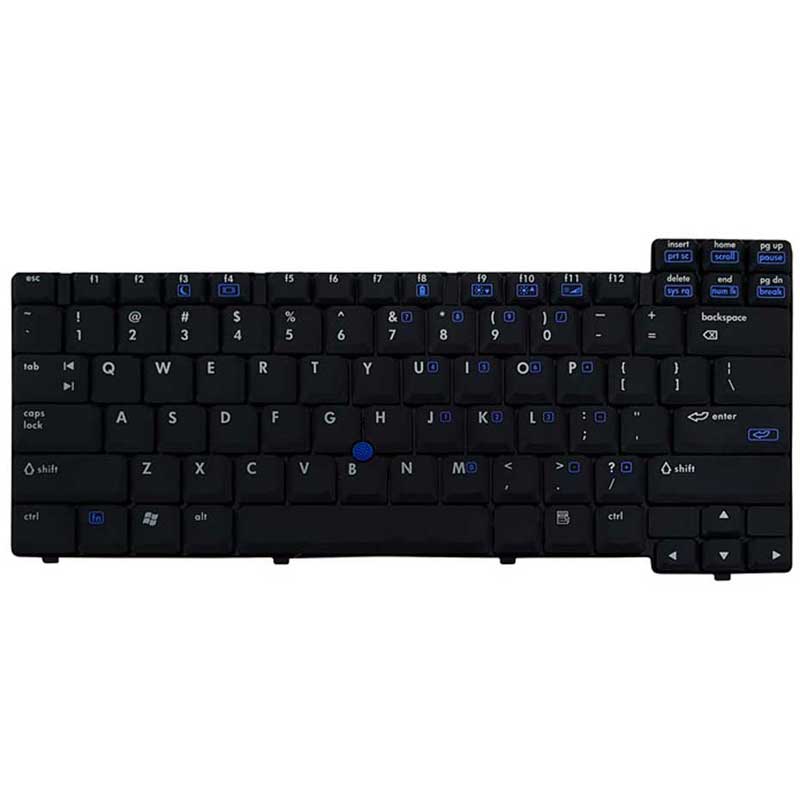 کیبورد لپ تاپ HP Compaq NC620-NX7400 با موس - مشکی