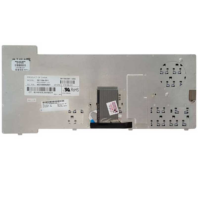 کیبورد لپ تاپ HP Compaq NX7400-NX7300-NC620 مشکی