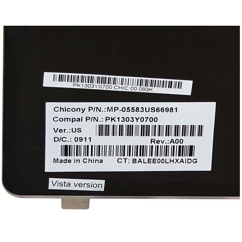 کیبورد لپ تاپ HP Pavilion DV4 مشکی