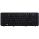 کیبورد لپ تاپ HP Pavilion DV4 مشکی