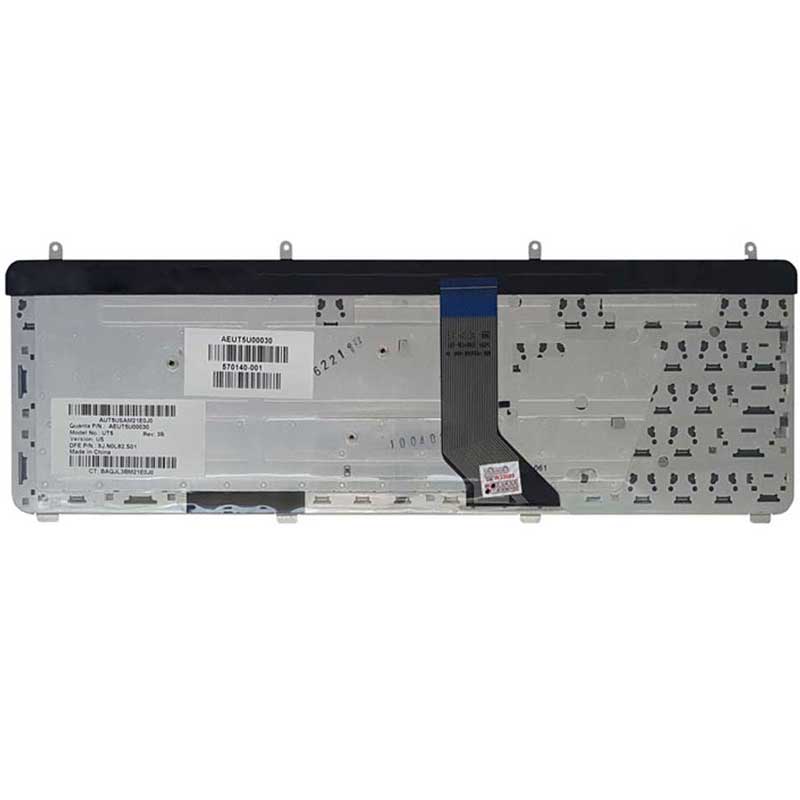 کیبورد لپ تاپ HP Pavilion DV7-2000 سفید
