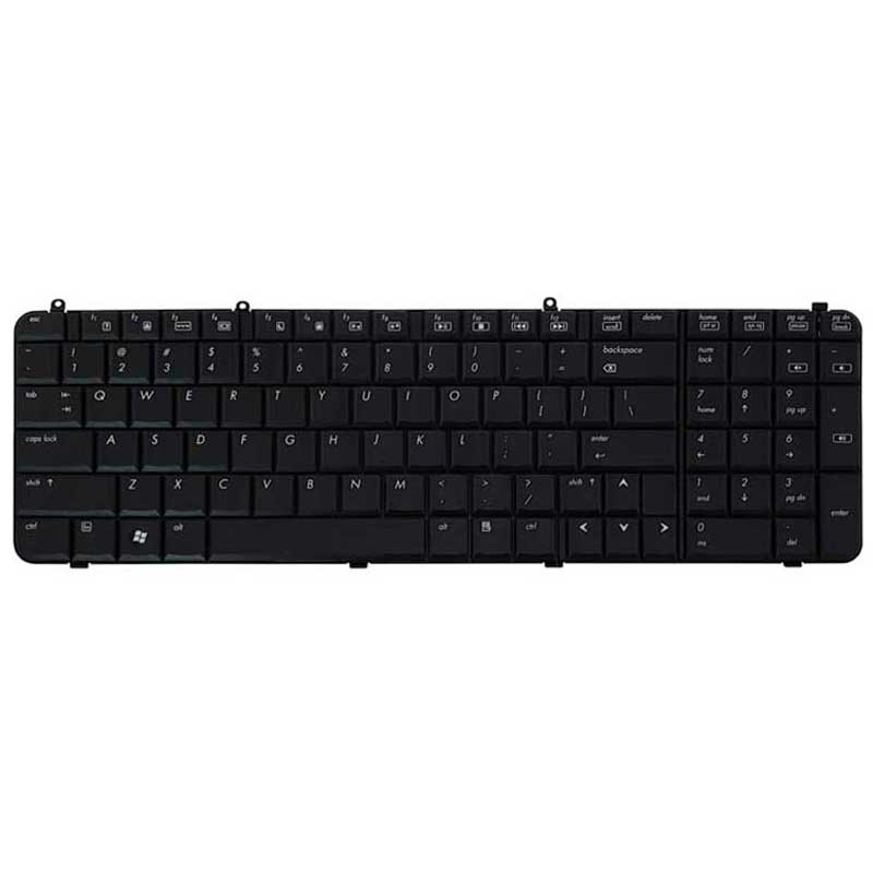 کیبورد لپ تاپ HP Pavilion HDX16 مشکی
