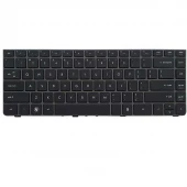 کیبورد لپ تاپ HP ProBook 4330 اینتر کوچک با فریم - مشکی