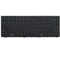 کیبورد لپ تاپ HP ProBook 4330 اینتر کوچک با فریم - مشکی