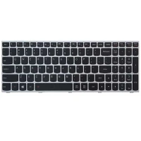 کیبورد Lenovo IdeaPad G50-70 بک لایت - با فریم نقره ای