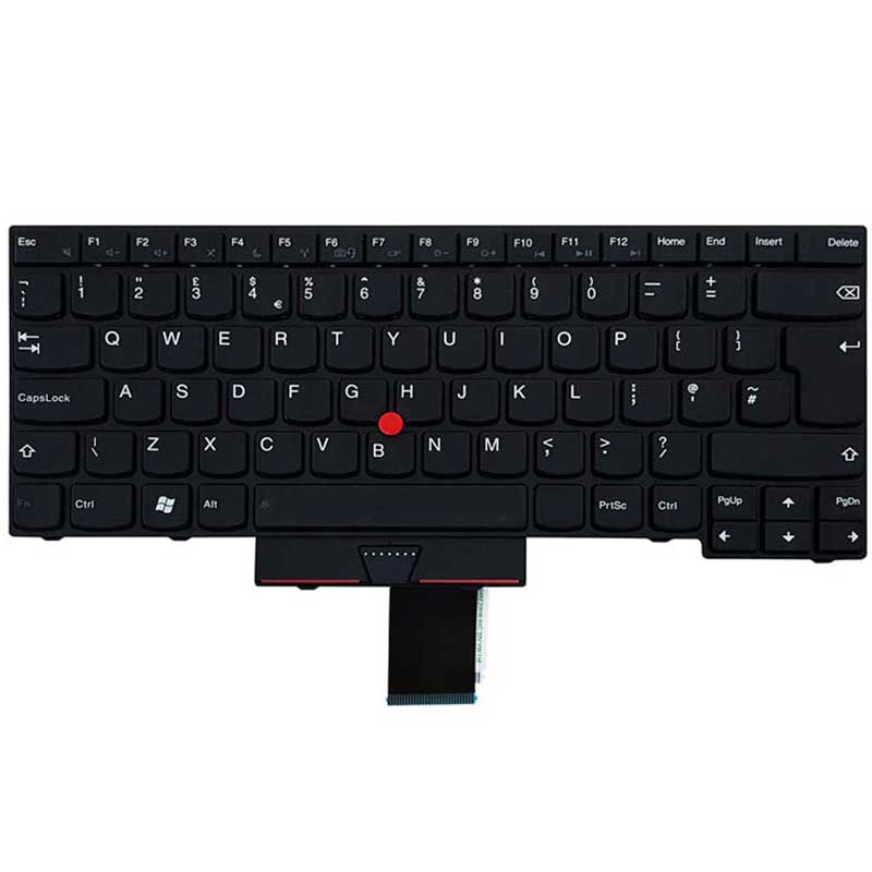 کیبورد Lenovo ThinkPad Edege E430 با موس - با فریم - مشکی