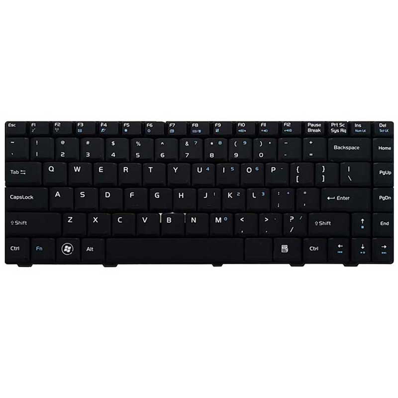 کیبورد لپ تاپ MSI CX480 مشکی