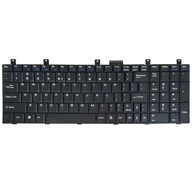 کیبورد لپ تاپ MSI CX600-1683 مشکی