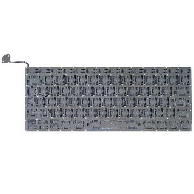 کیبورد لپ تاپ MacBook Pro A1286 اینتر بزرگ به همراه کلید پاور - مشکی
