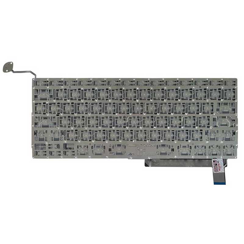 کیبورد لپ تاپ MacBook Pro A1286 اینتر کوچک به همراه کلید پاور - مشکی