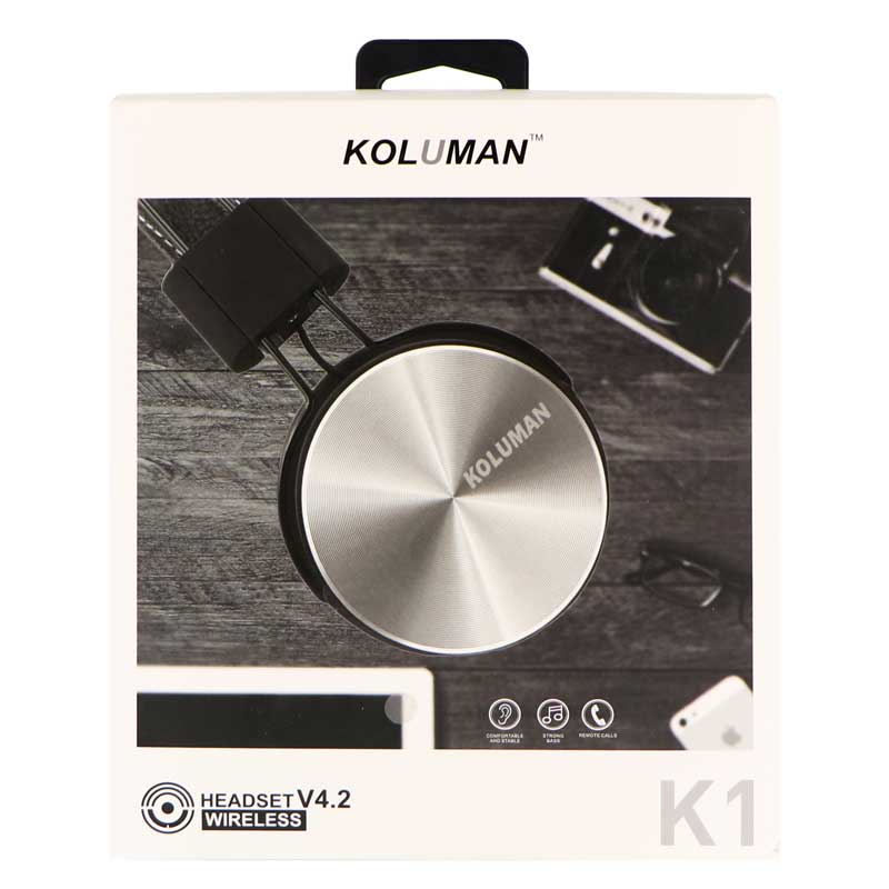 هدفون بلوتوث رم خور Koluman K1