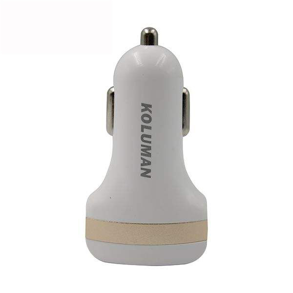 شارژر فندکی Koluman KC-C400 + کابل آیفونی