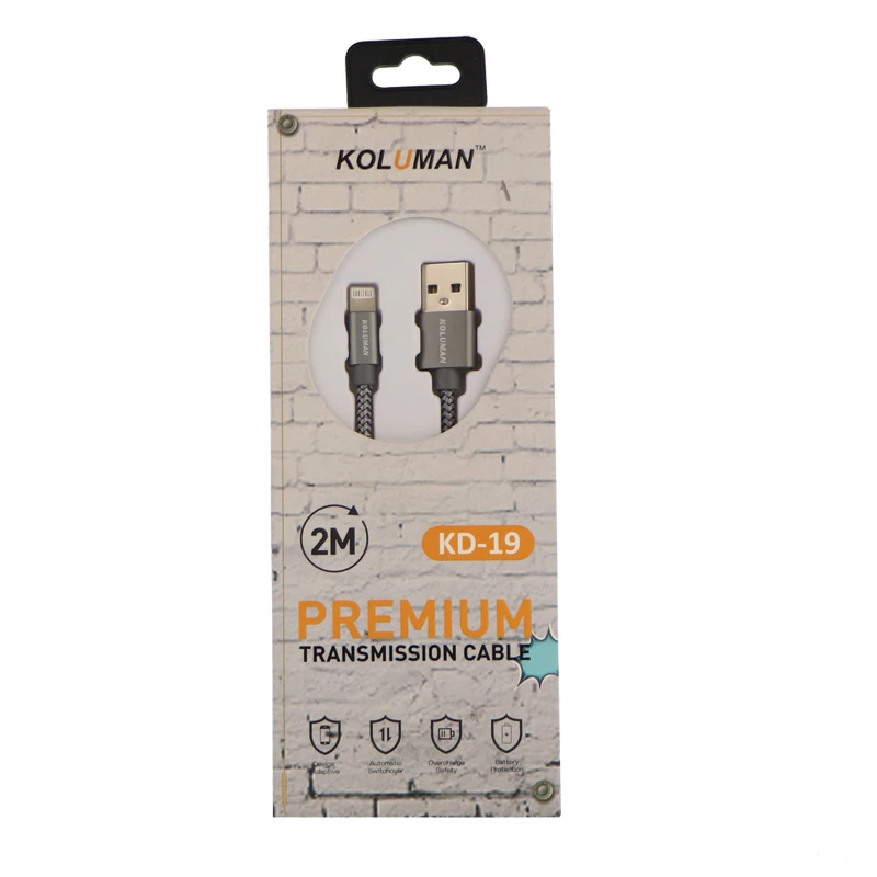 کابل آیفونی Koluman KD-19 2m