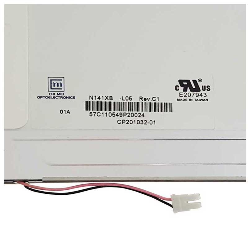 ال سی دی لپ تاپ 14.1 اینچ Innolux N141XB-L05 Rev.C1 ضخیم 30 پین مربعی
