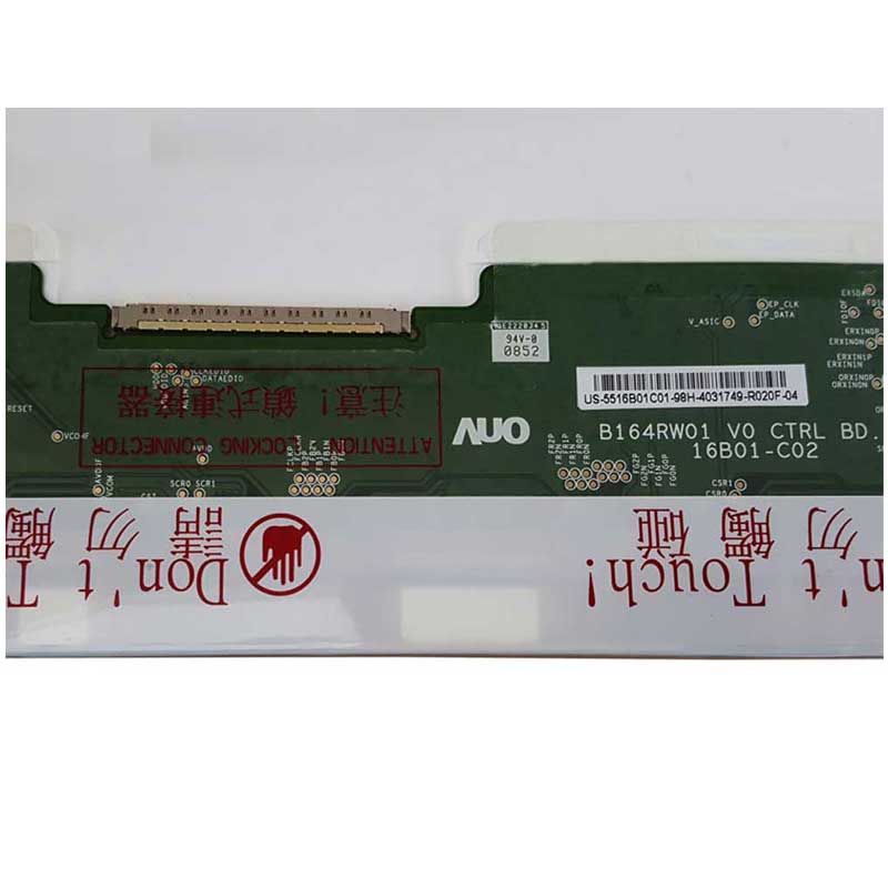 ال سی دی لپ تاپ 16.4 اینچ AUO B164RW01 V.0 ضخیم 30 پین