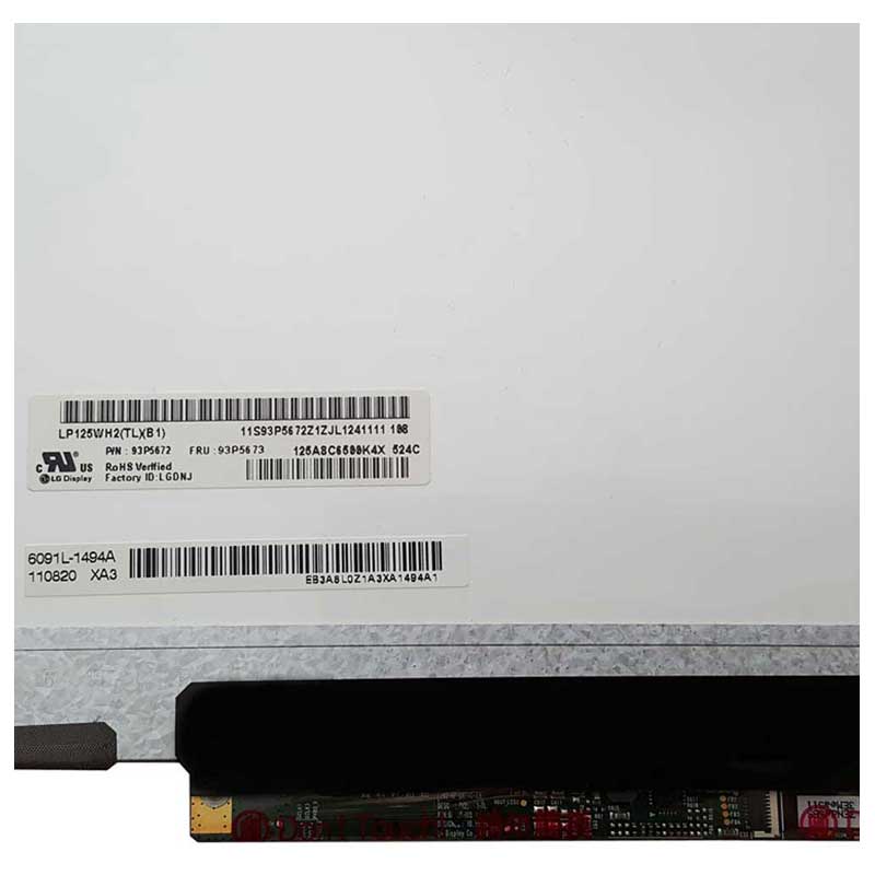 ال ای دی لپ تاپ 12.5 اینچ LG LP125XW01 نازک 40 پین
