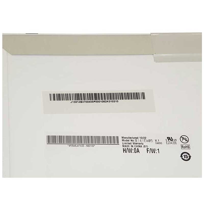 ال ای دی لپ تاپ 14.1 اینچ AUO B141EW05-V.1 ضخیم مات 40 پین Asus X83