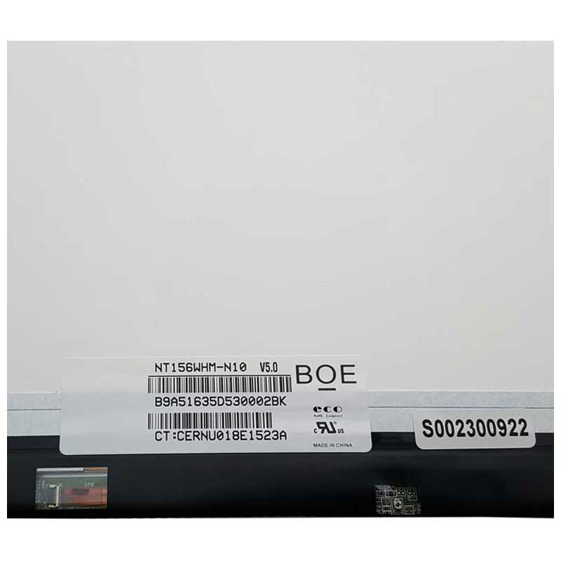 ال ای دی لپ تاپ 15.6 اینچ BOE NT156WHM-N10 V5.0 نازک براق 40 پین