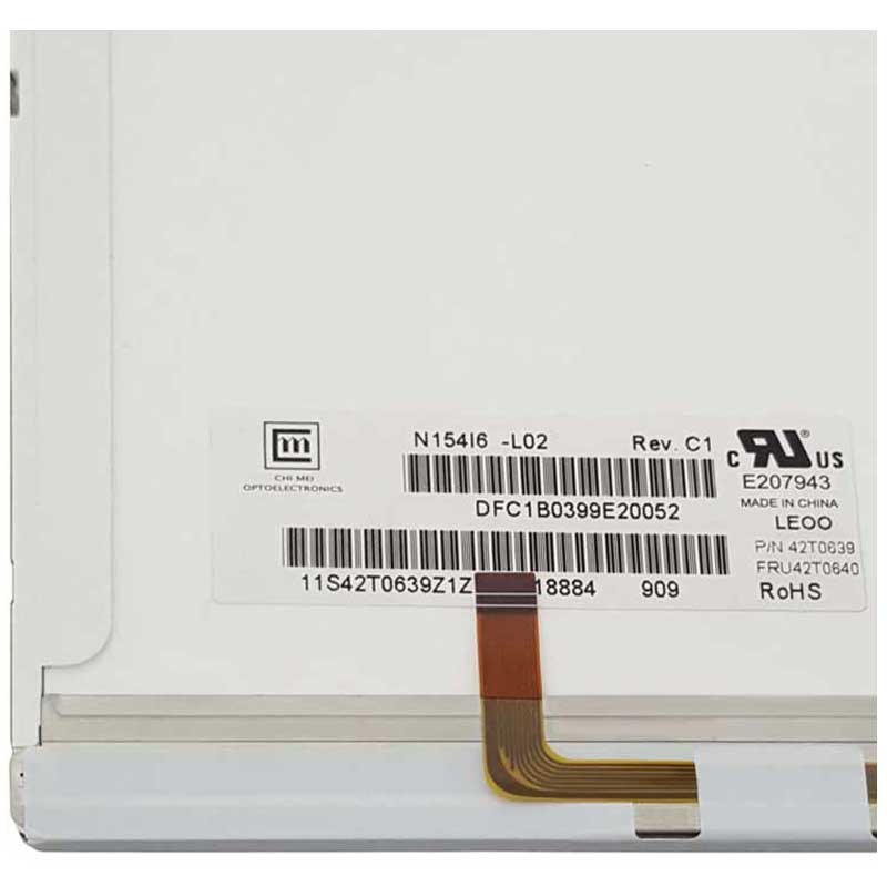 ال ای دی لپ تاپ 15.4 اینچ N154I6-L02 Rev.C1 ضخیم مات 30 پین 1520-1537 - فلت دار DELL