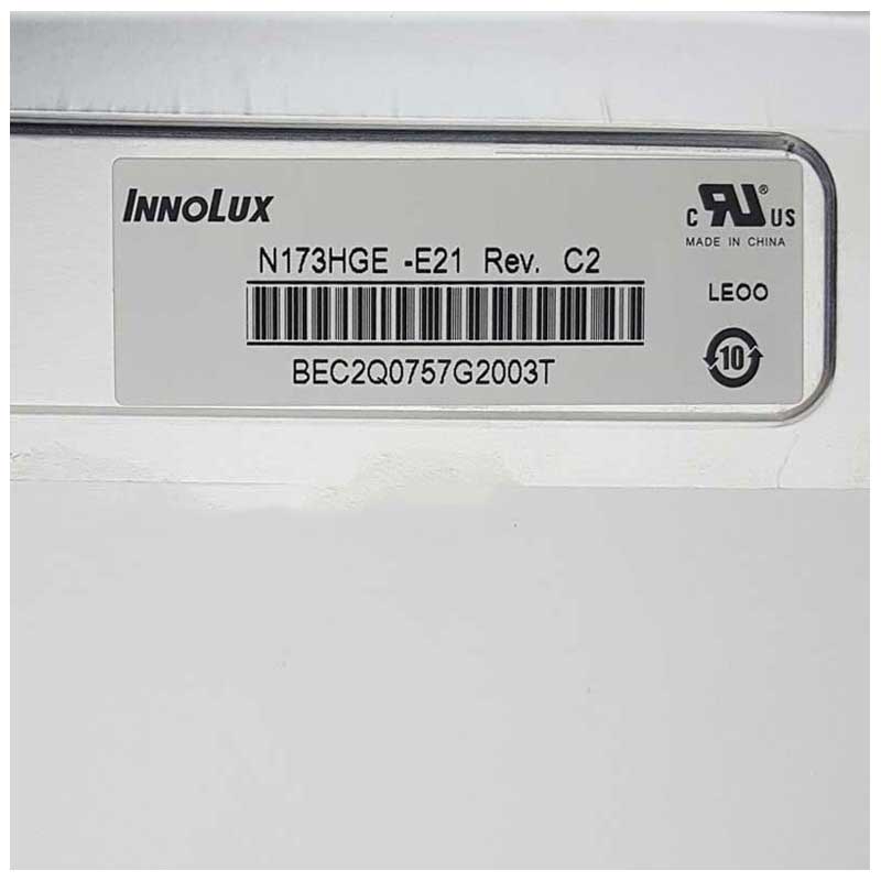 LED لپ تاپ 17.3 اینچ Innolux N173HGE-E21 Rev.C2 ضخیم براق 30 پین Full HD