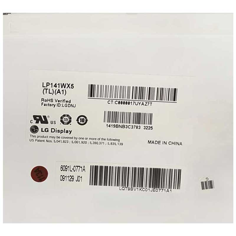 ال ای دی لپ تاپ 14.1 اینچ LG LP141WX5-TL A1 ضخیم مات 40 پین