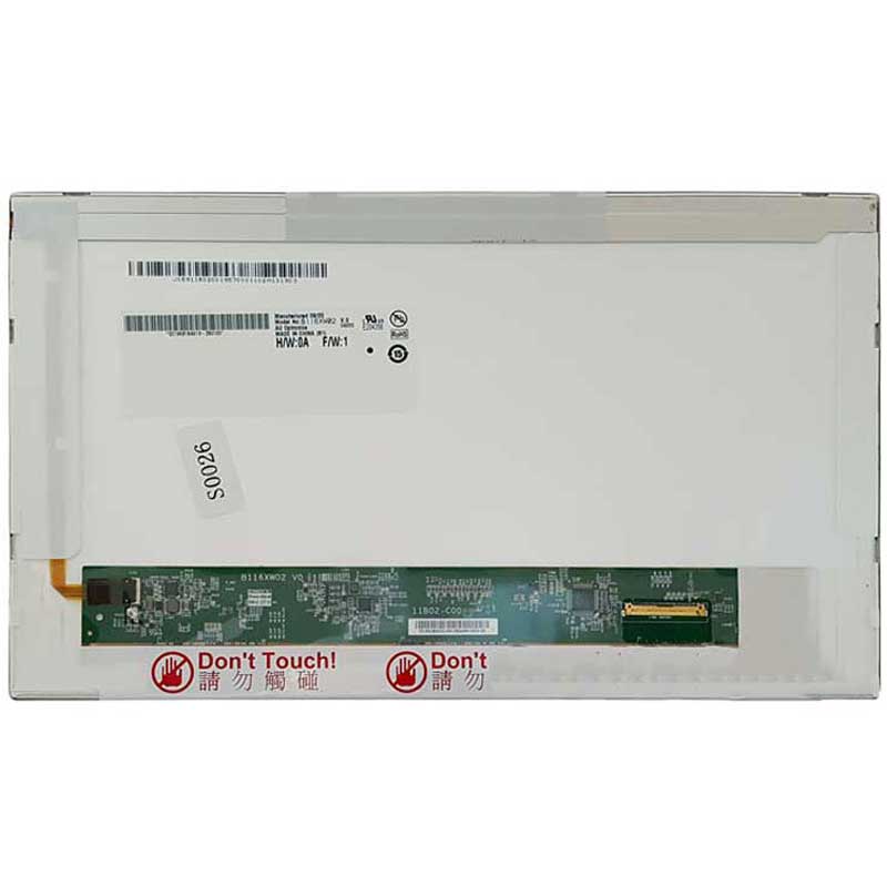 ال ای دی لپ تاپ 11.6 اینچ AUO B116XW02-V.0 ضخیم براق 40 پین