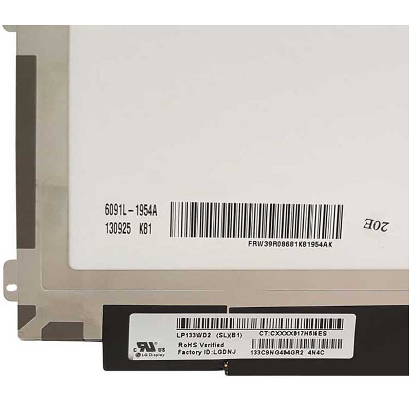ال ای دی لپ تاپ 13.3 اینچ LG LP133WD2-SL B1 نازک براق 40 پین